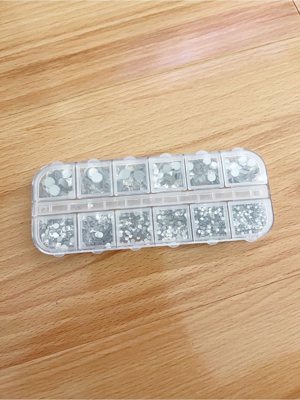 Silver Flatback Rhinestones